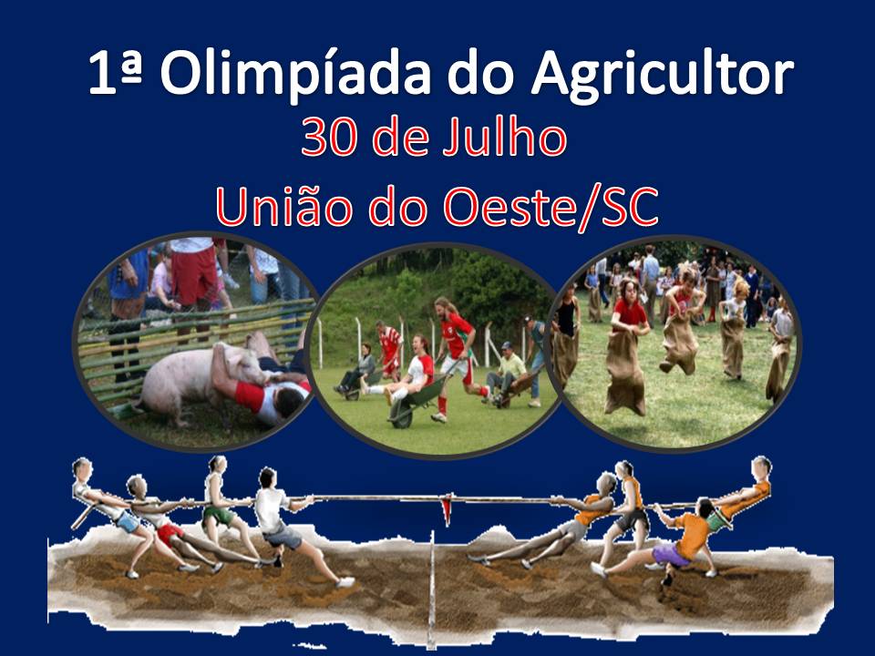 Leia mais sobre o artigo 1ª Olimpíada do Agricultor será realizada em União do Oeste