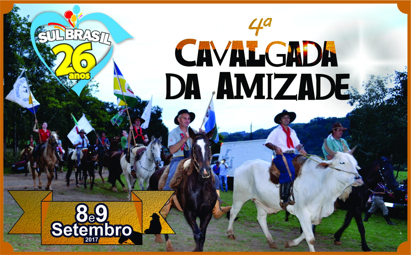 Leia mais sobre o artigo 4ª Cavalgada da Amizade de Sul Brasil será dias 9 e 10 de setembro