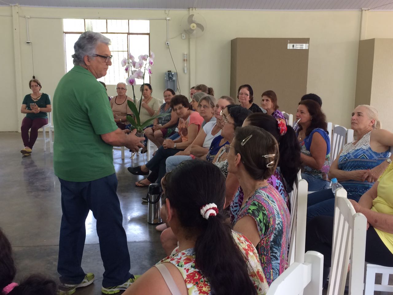 Leia mais sobre o artigo Curso de cultivo de orquídeas é aproveitado por 39 sulbrasilenses