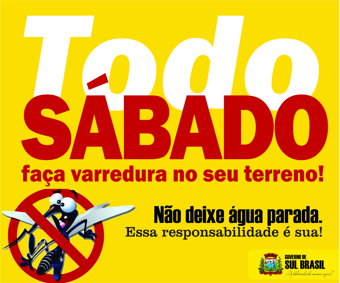 Leia mais sobre o artigo Todo sábado em Sul Brasil é Dia D de combate à dengue