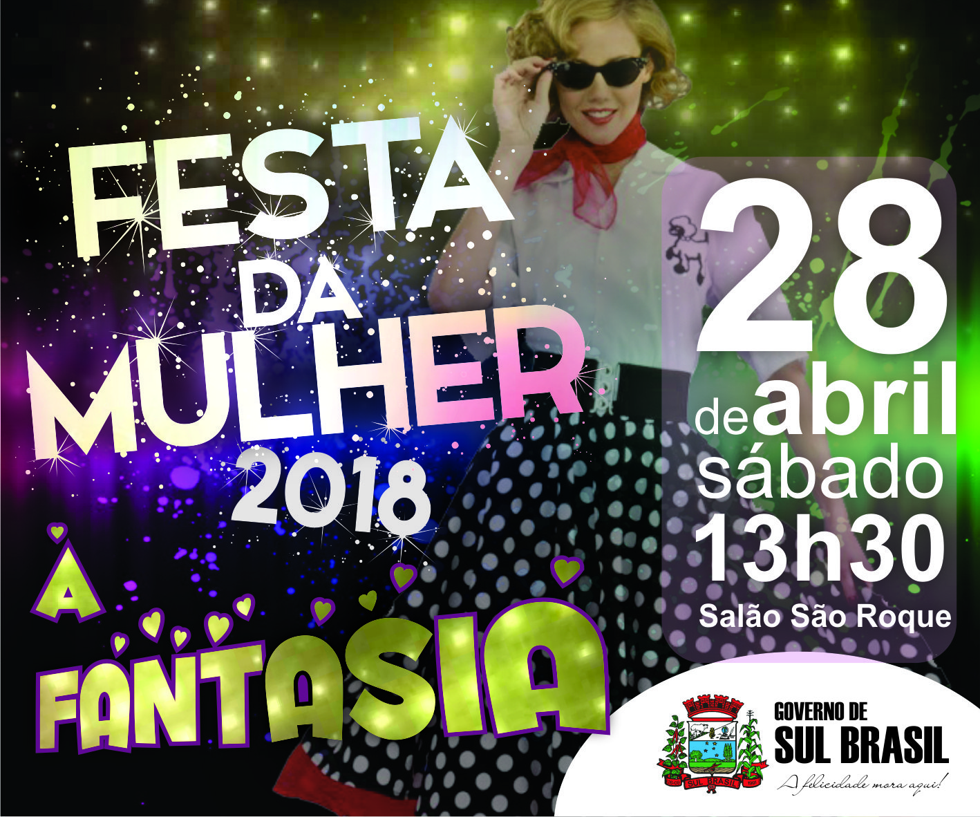 Leia mais sobre o artigo Governo de Sul Brasil promove a 4ª Festa da Mulher no dia 28 de abril