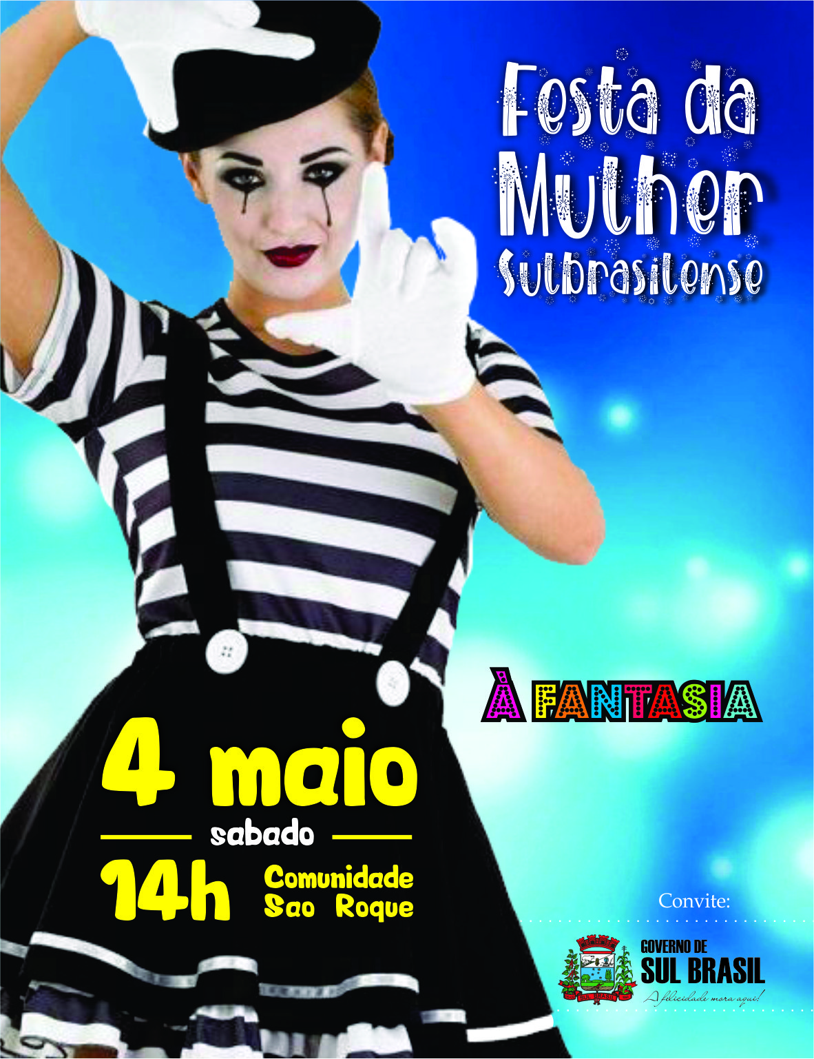 Leia mais sobre o artigo Governo de Sul Brasil promove a 7ª Festa da Mulher no dia 4 de maio