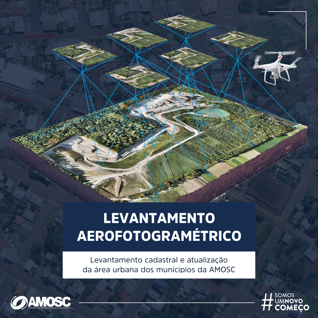 Leia mais sobre o artigo AMOSC apresenta andamento do programa de Levantamento Aerofotogramétrico