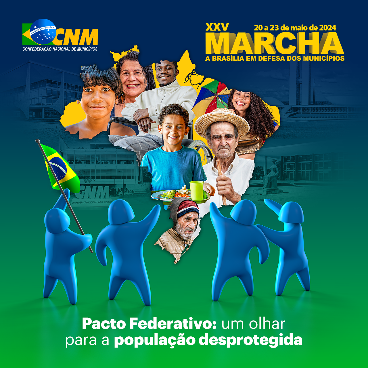 Leia mais sobre o artigo Municípios da região da AMOSC participarão da XXV Marcha a Brasília em Defesa dos Municípios