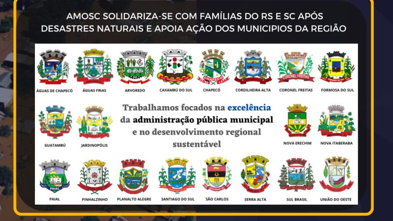 NOTA: AMOSC solidariza-se com famílias do RS e SC após desastres naturais