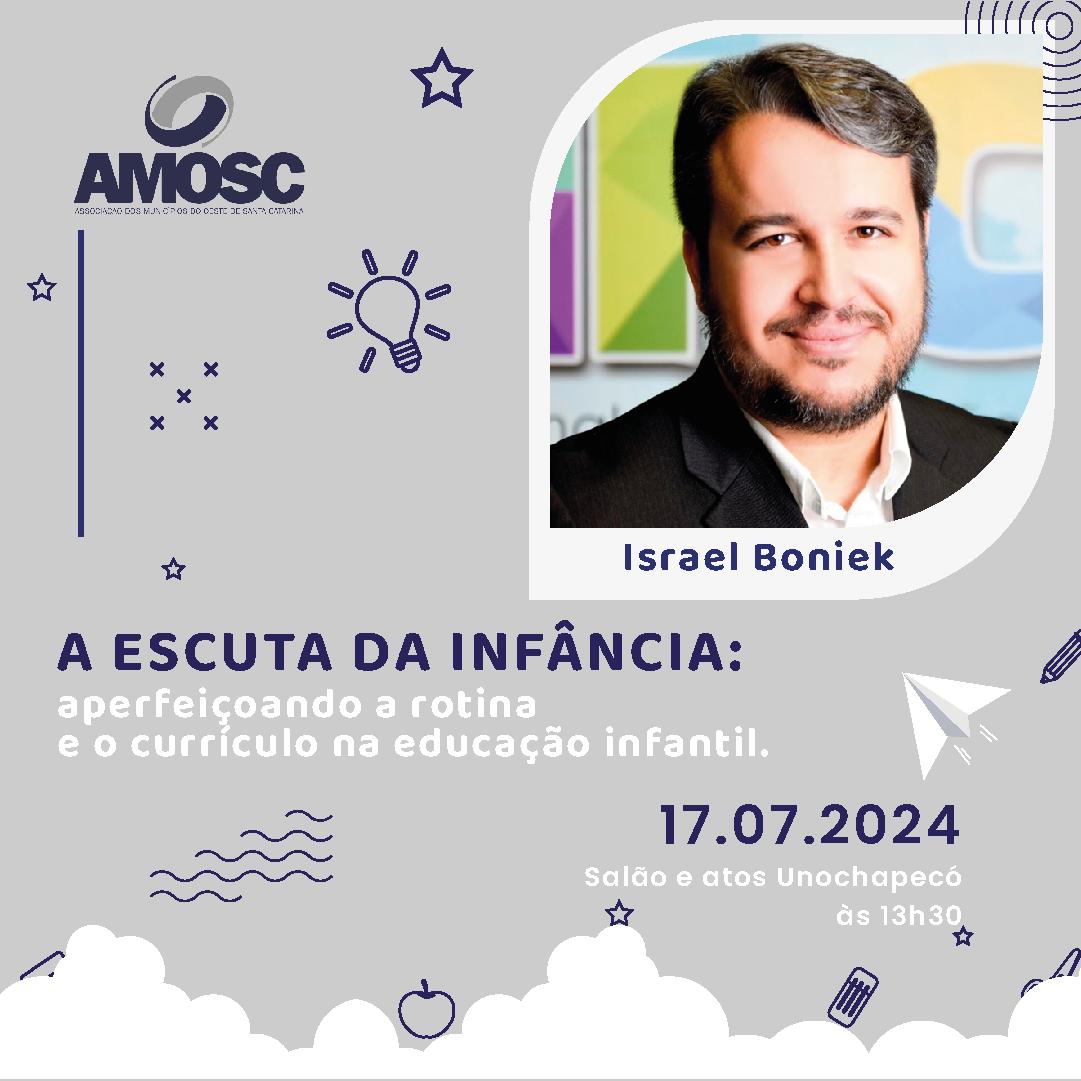 Leia mais sobre o artigo AMOSC Promove Palestra sobre Educação Infantil com Israel Boniek