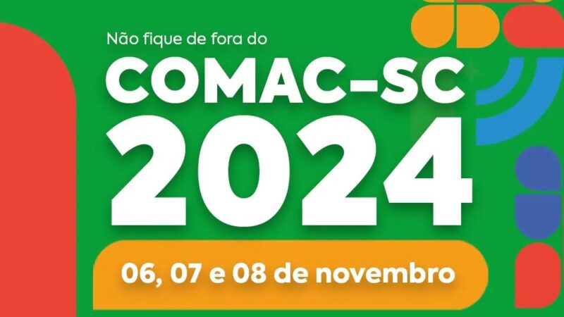 Municípios da Região Amosc irão apresentar projetos de Boas Práticas na COMAC-SC 2024